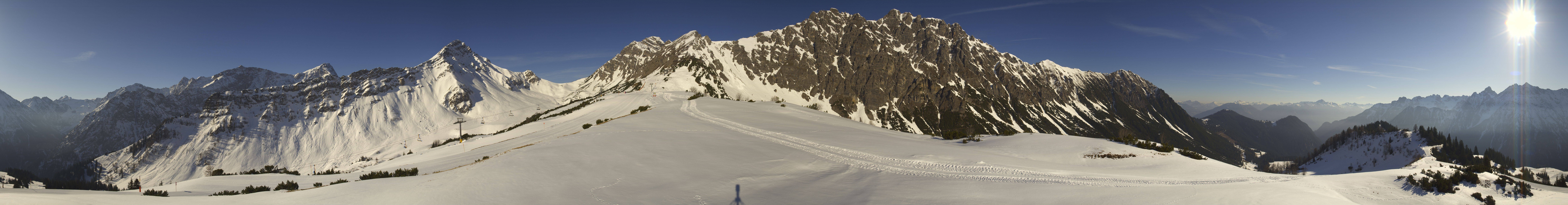 Archived image Webcam Glattjoch Vorarlberg