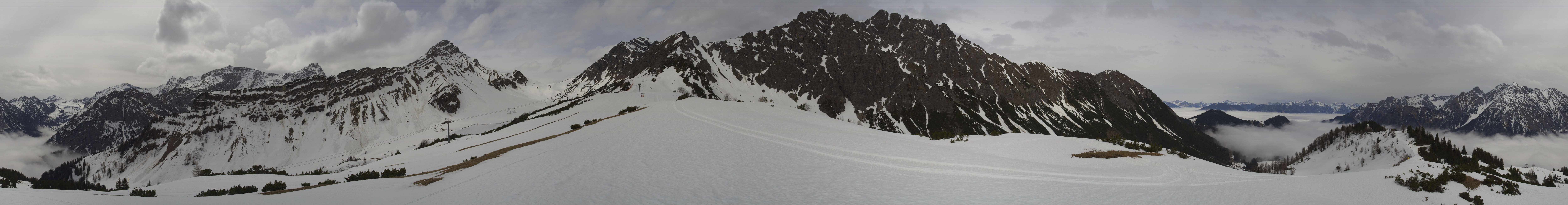 Archiv Foto Webcam Glattjoch Panorama