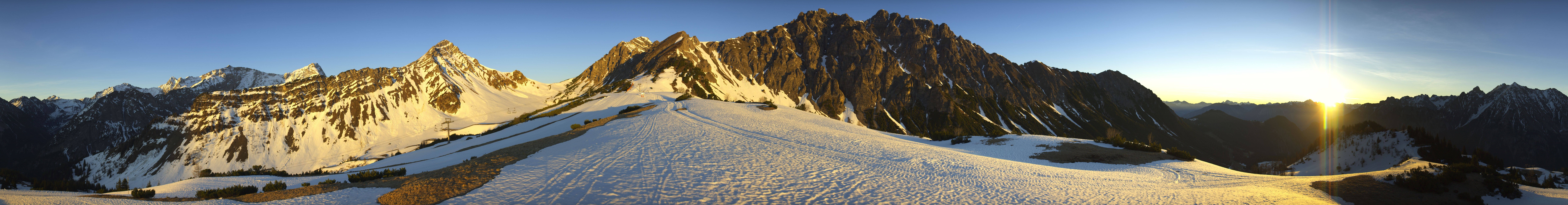 Archiv Foto Webcam Glattjoch Panorama