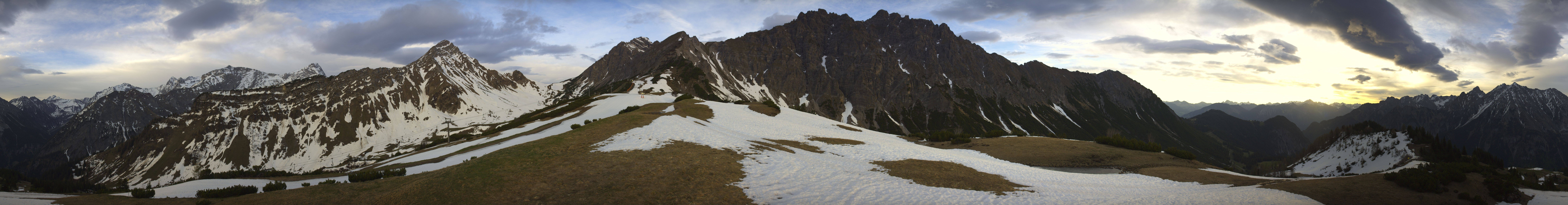 Archived image Webcam Glattjoch Vorarlberg