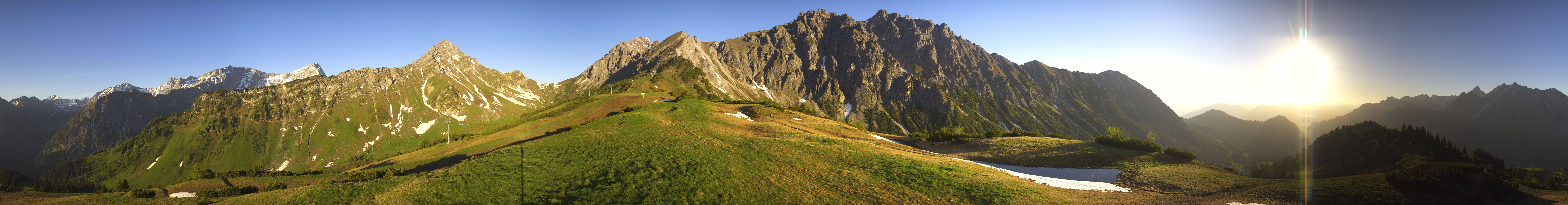 Archived image Webcam Glattjoch Vorarlberg