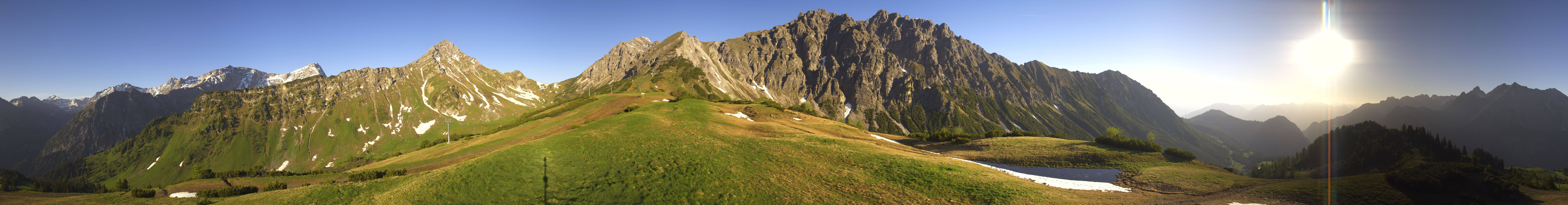 Archived image Webcam Glattjoch Vorarlberg