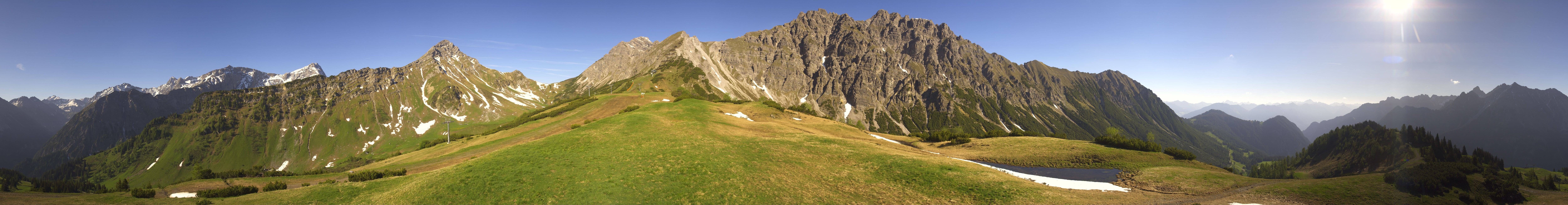 Archived image Webcam Glattjoch Vorarlberg