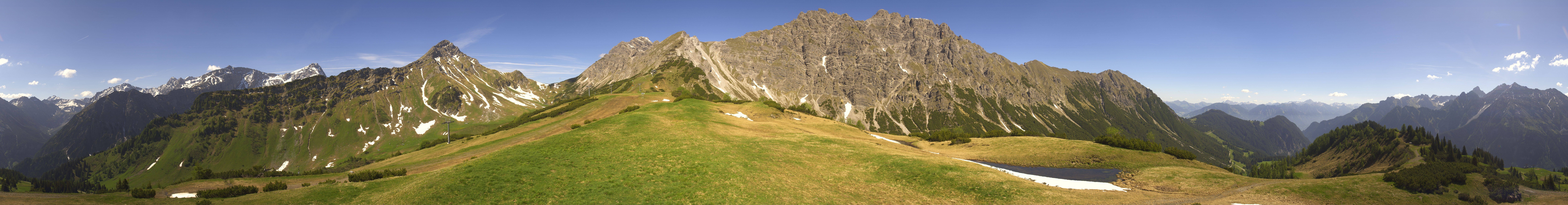 Archived image Webcam Glattjoch Vorarlberg