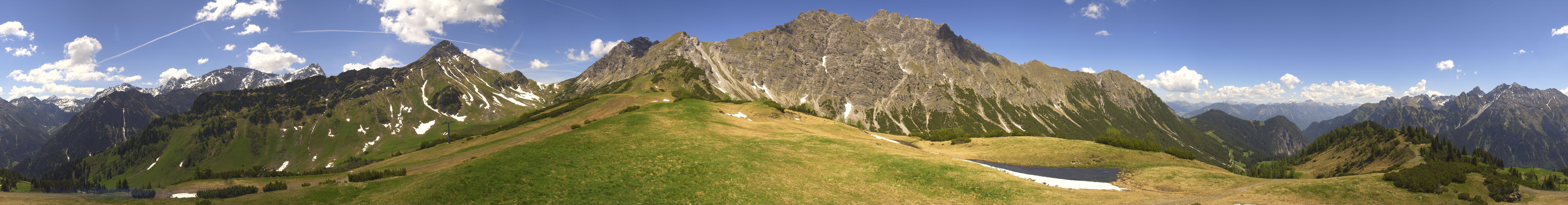 Archived image Webcam Glattjoch Vorarlberg