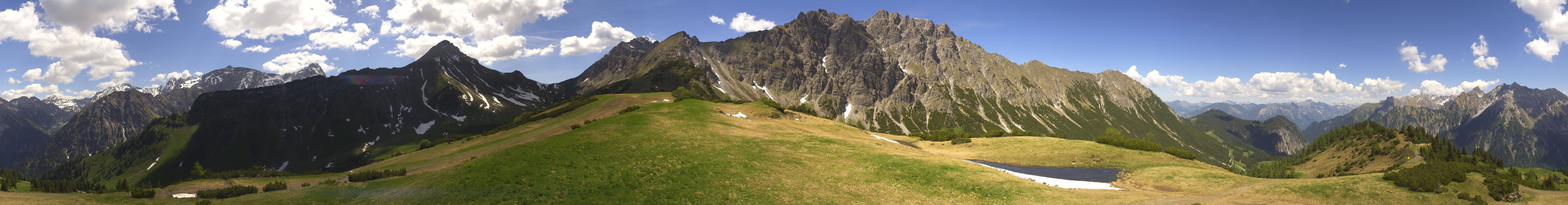 Archived image Webcam Glattjoch Vorarlberg
