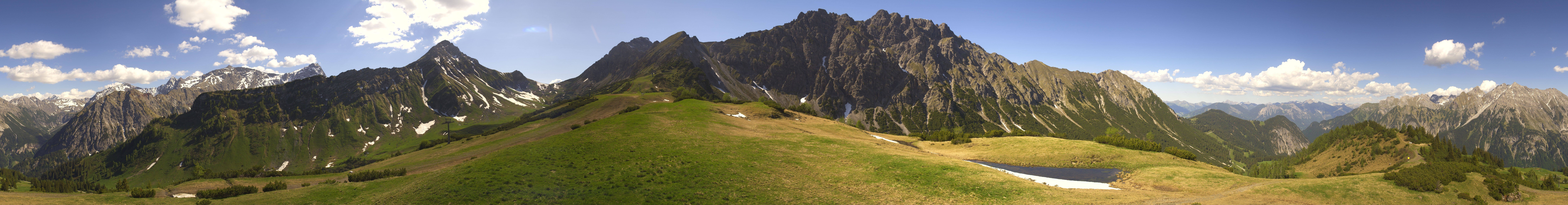Archived image Webcam Glattjoch Vorarlberg