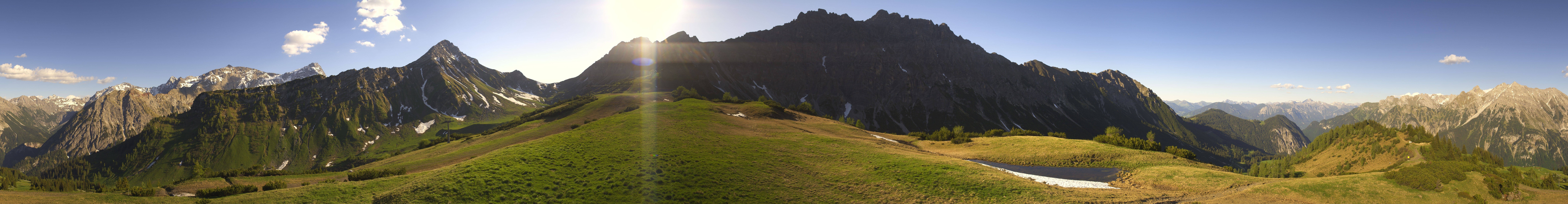 Archived image Webcam Glattjoch Vorarlberg