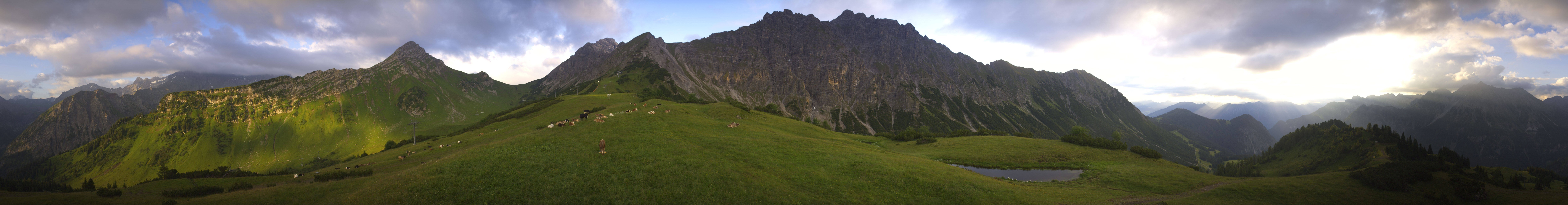 Archived image Webcam Glattjoch Vorarlberg