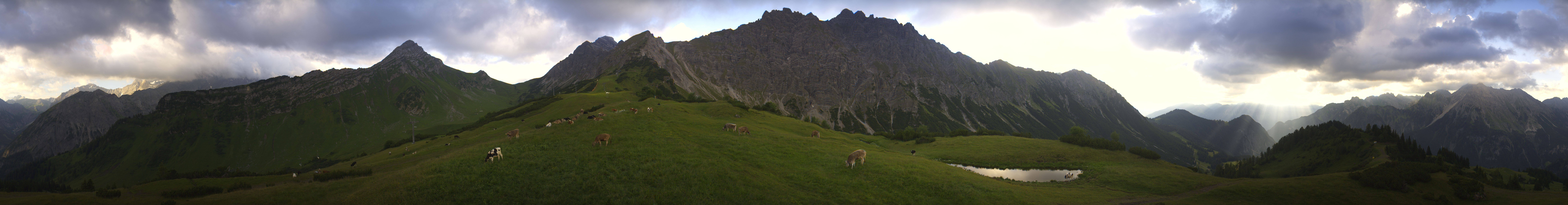Archived image Webcam Glattjoch Vorarlberg