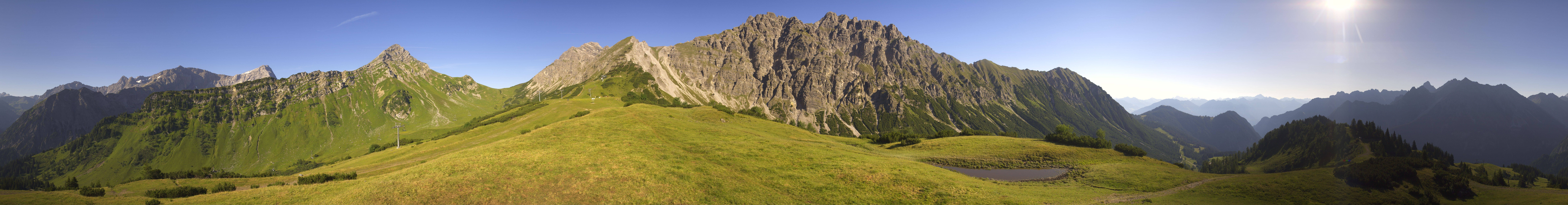 Archived image Webcam Glattjoch Vorarlberg
