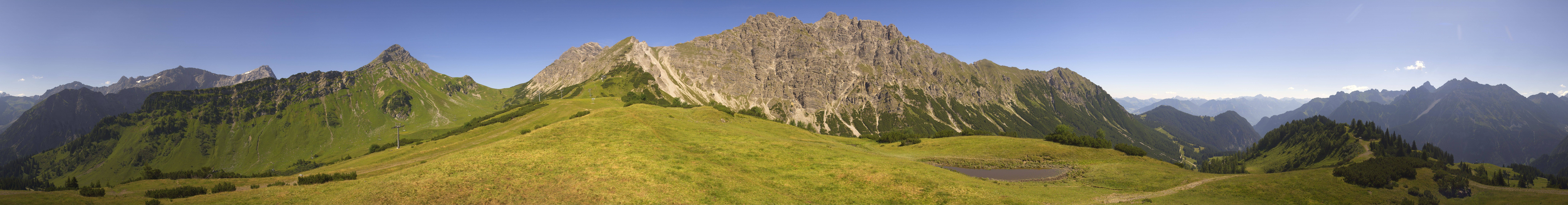Archived image Webcam Glattjoch Vorarlberg