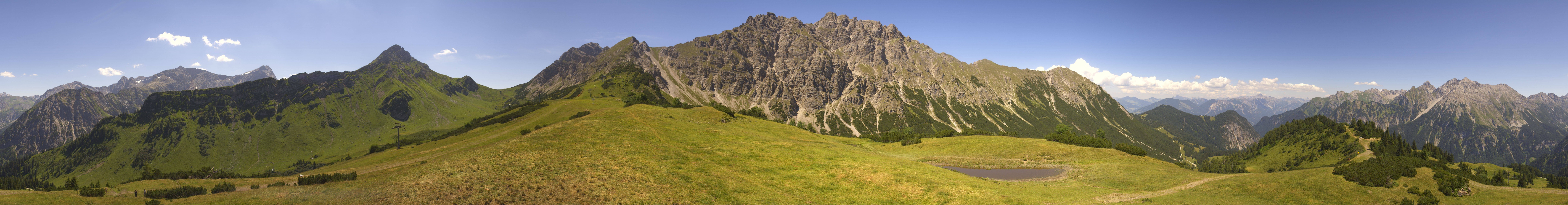 Archived image Webcam Glattjoch Vorarlberg
