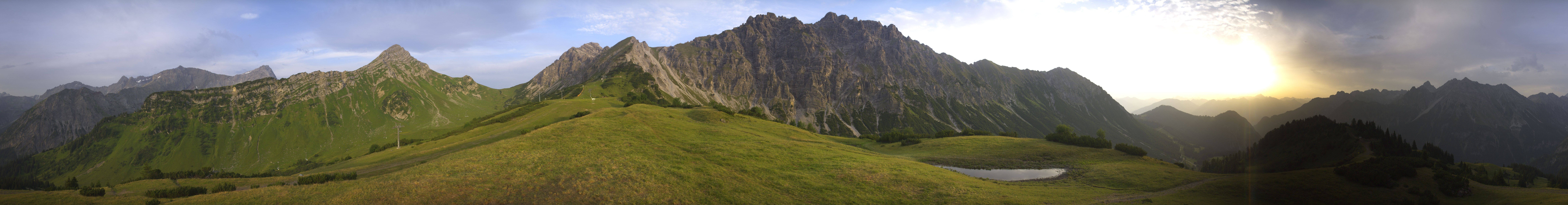 Archived image Webcam Glattjoch Vorarlberg
