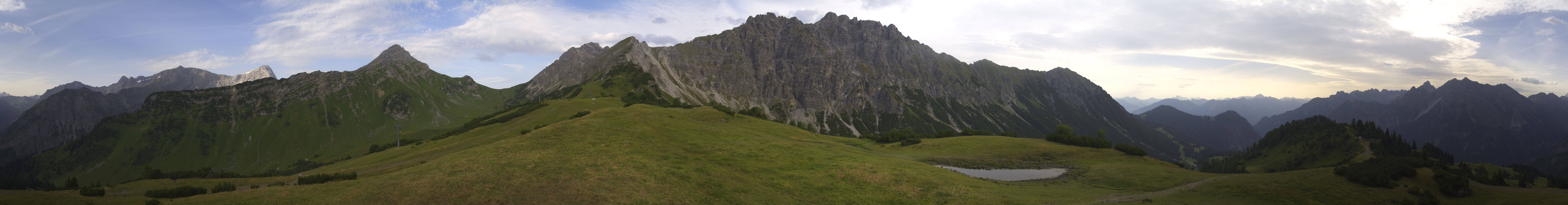 Archived image Webcam Glattjoch Vorarlberg