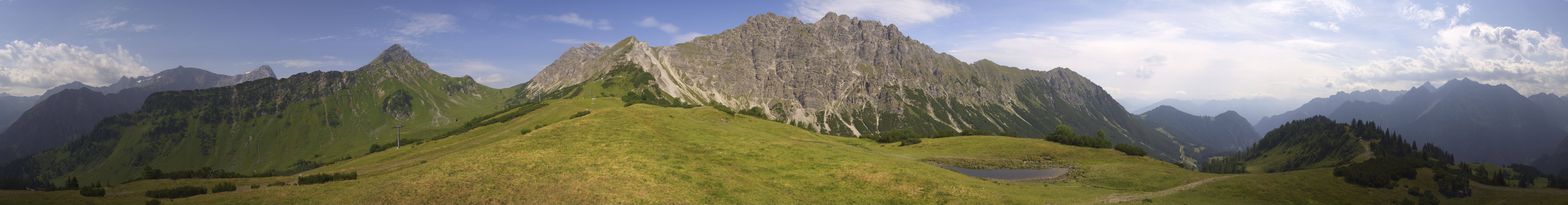 Archived image Webcam Glattjoch Vorarlberg