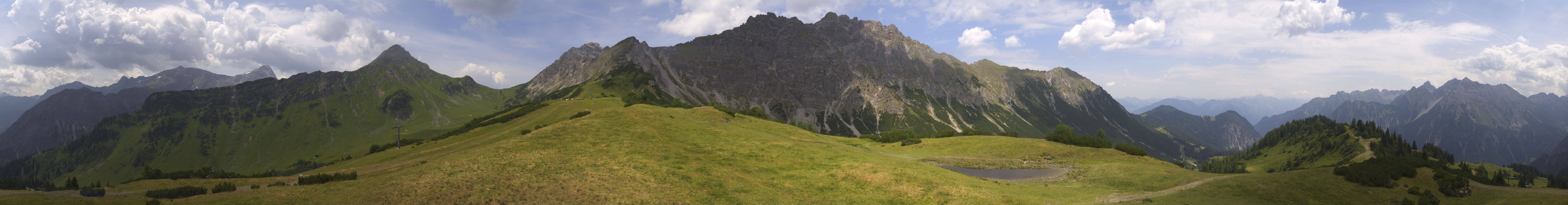 Archived image Webcam Glattjoch Vorarlberg