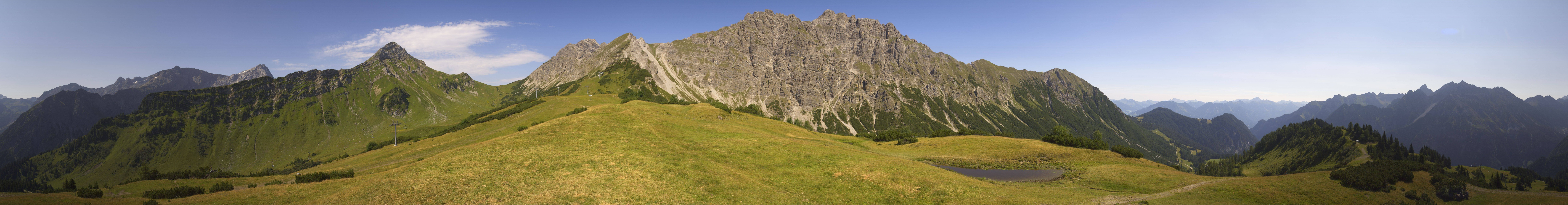 Archiv Foto Webcam Glattjoch Panorama