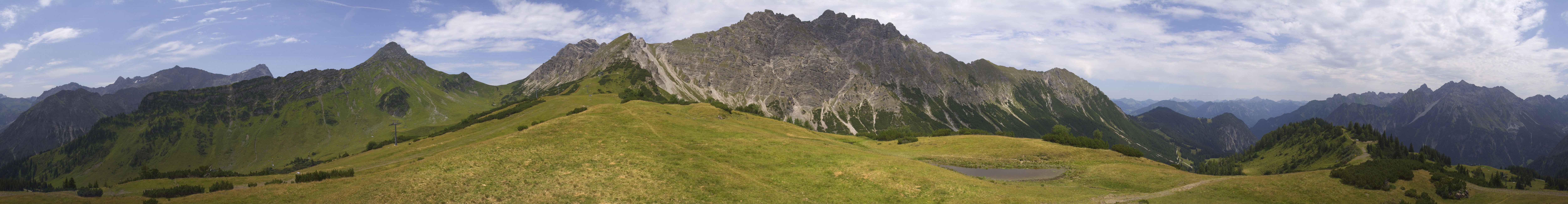 Archiv Foto Webcam Glattjoch Panorama