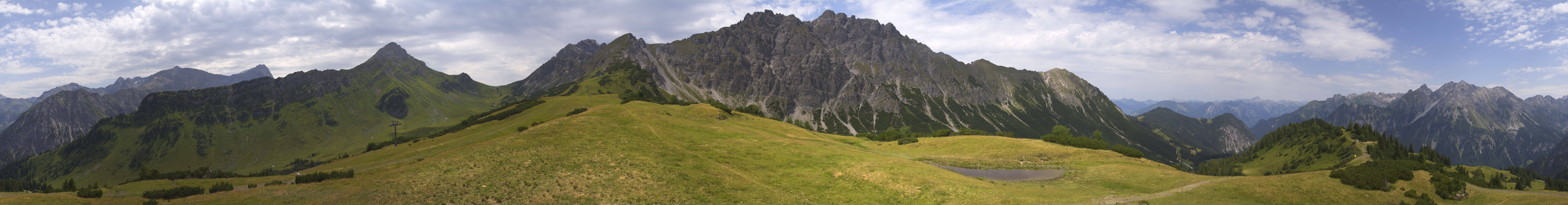 Archiv Foto Webcam Glattjoch Panorama