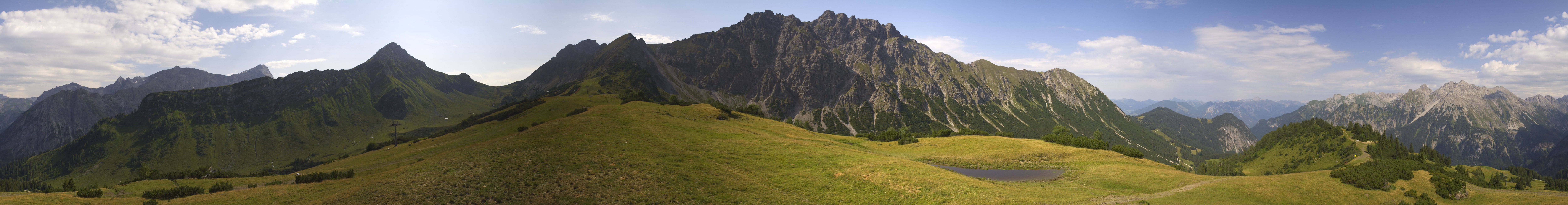 Archiv Foto Webcam Glattjoch Panorama