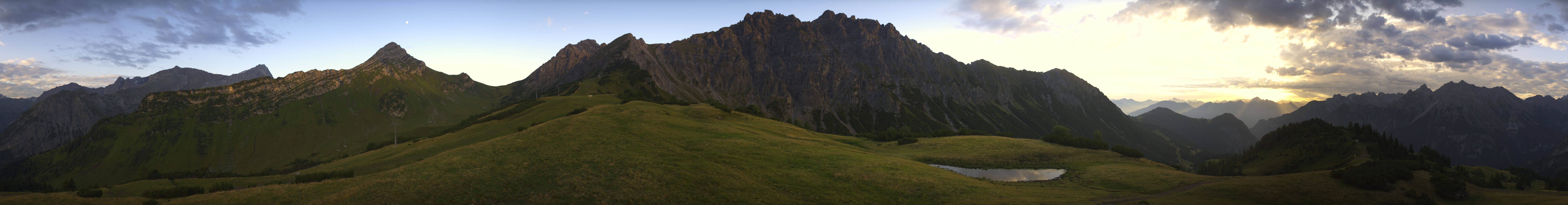 Archived image Webcam Glattjoch Vorarlberg