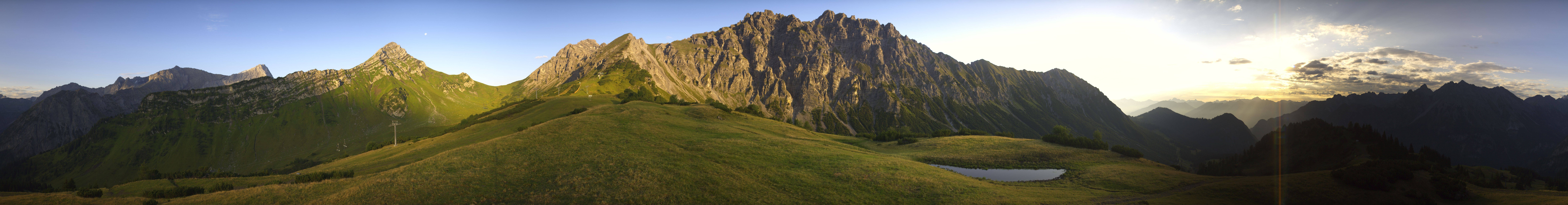 Archived image Webcam Glattjoch Vorarlberg