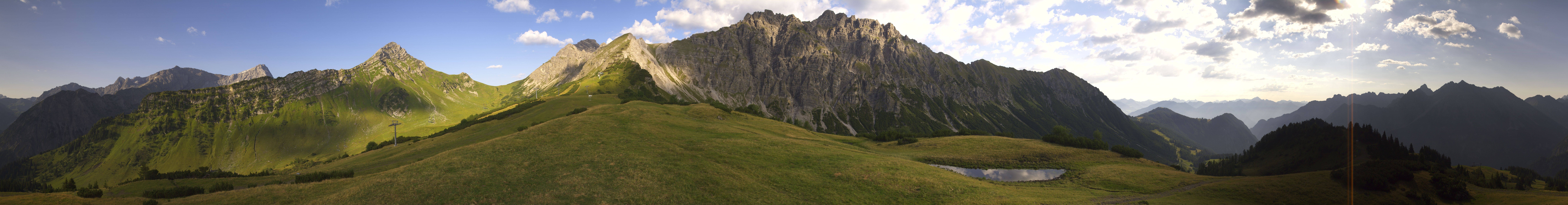 Archived image Webcam Glattjoch Vorarlberg