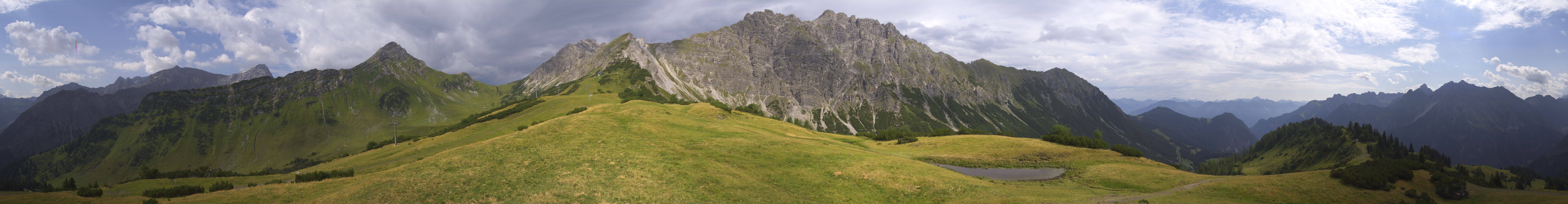 Archived image Webcam Glattjoch Vorarlberg