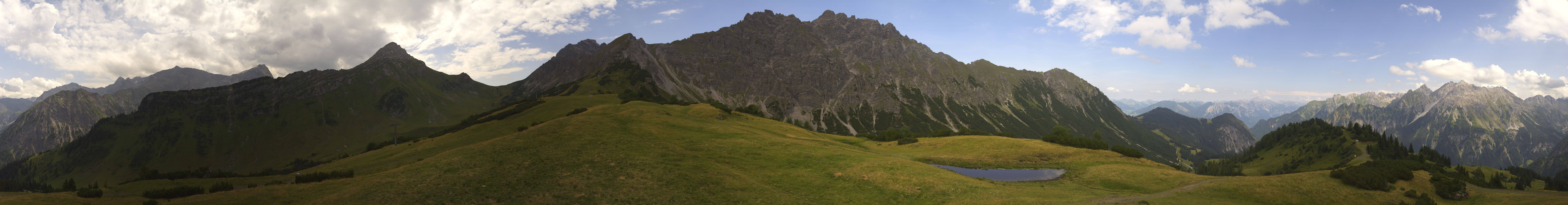 Archived image Webcam Glattjoch Vorarlberg