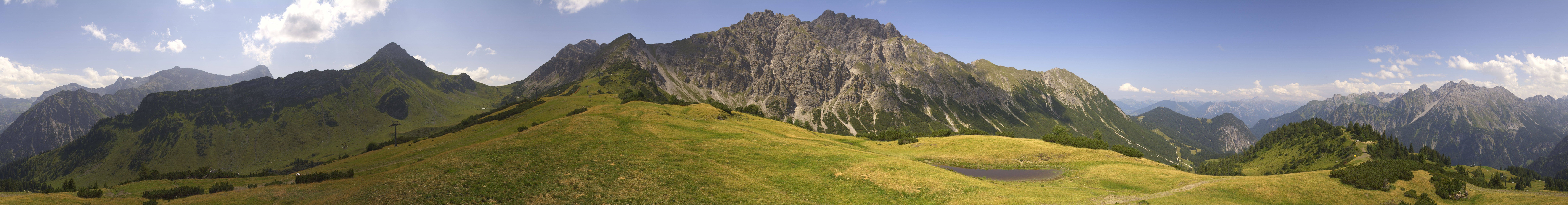 Archiv Foto Webcam Glattjoch Panorama