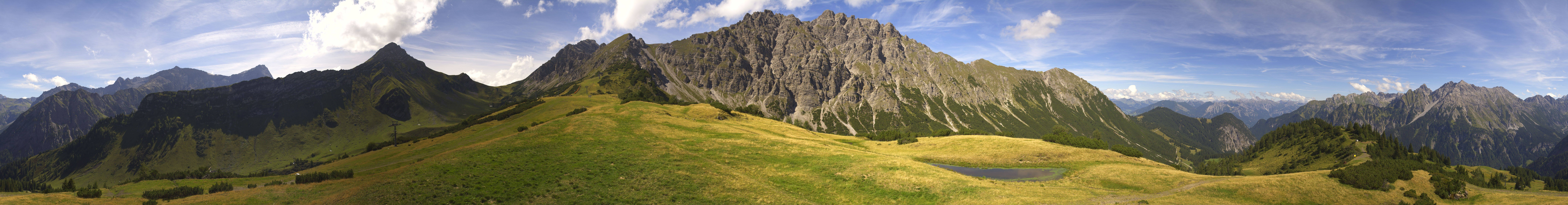 Archiv Foto Webcam Glattjoch Panorama