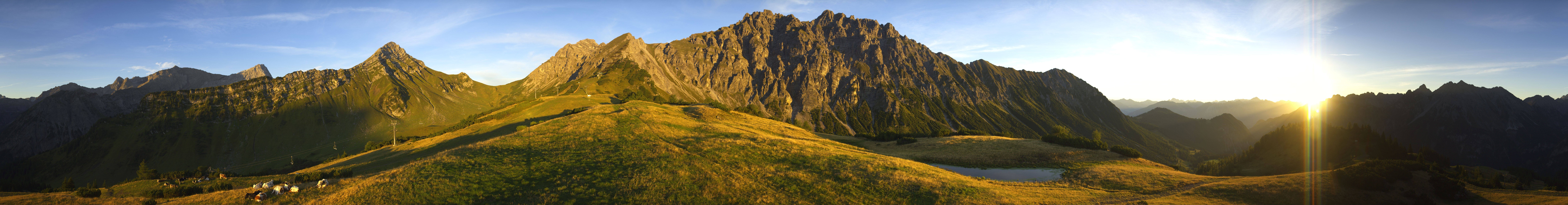 Archived image Webcam Glattjoch Vorarlberg