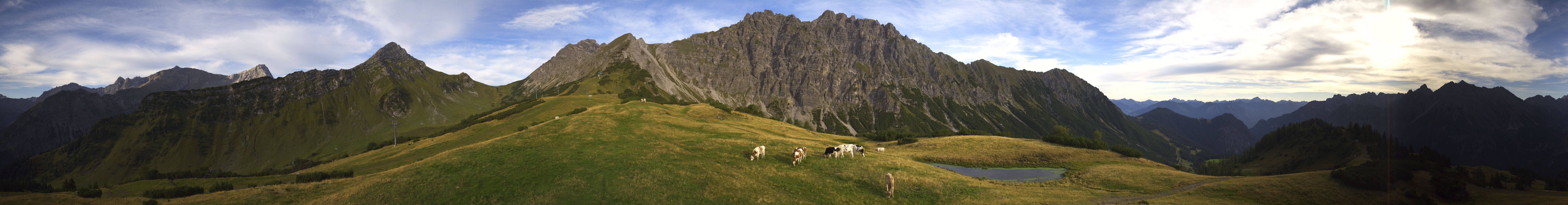 Archived image Webcam Glattjoch Vorarlberg