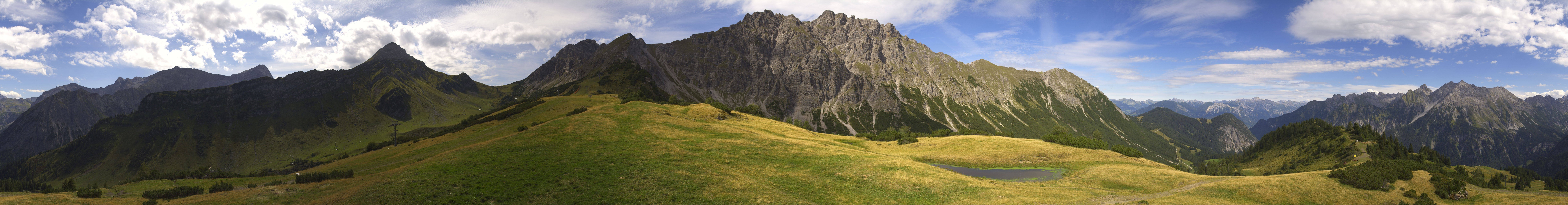 Archiv Foto Webcam Glattjoch Panorama