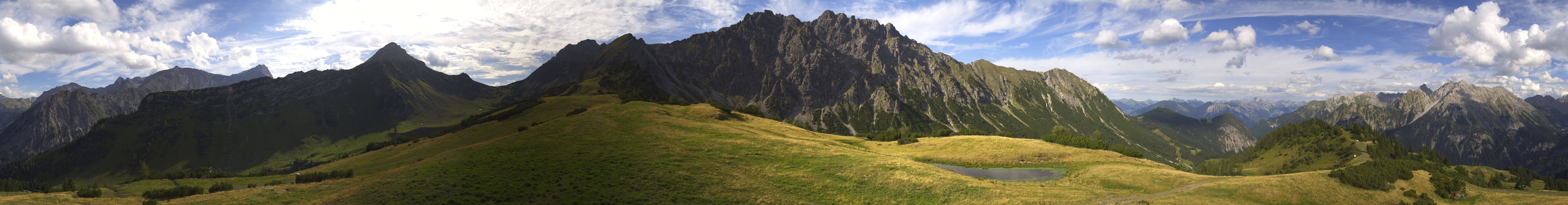 Archiv Foto Webcam Glattjoch Panorama