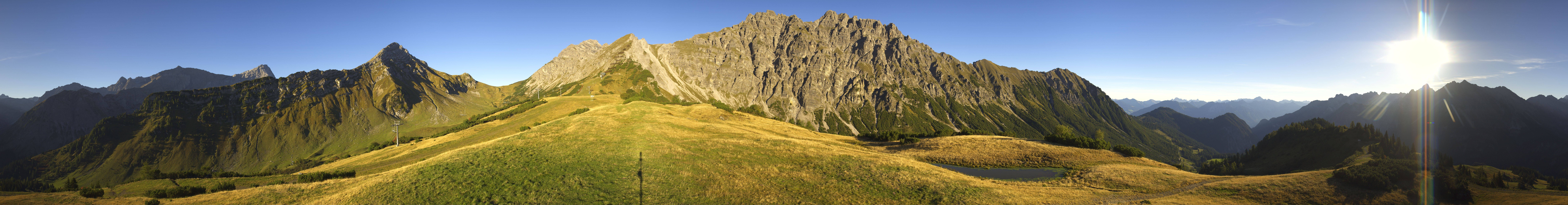Archived image Webcam Glattjoch Vorarlberg