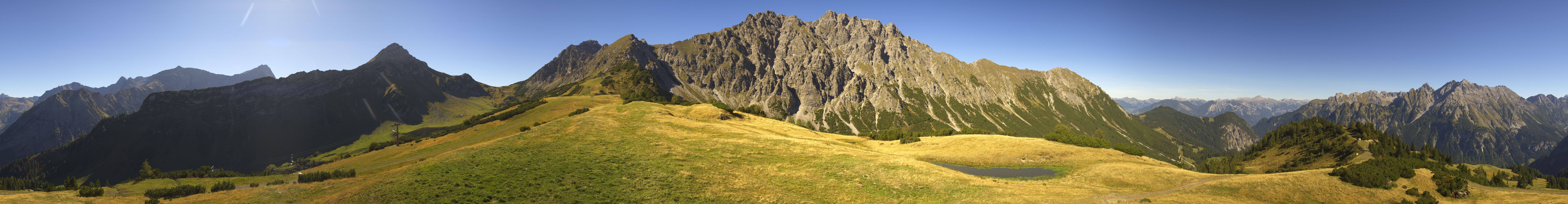 Archived image Webcam Glattjoch Vorarlberg