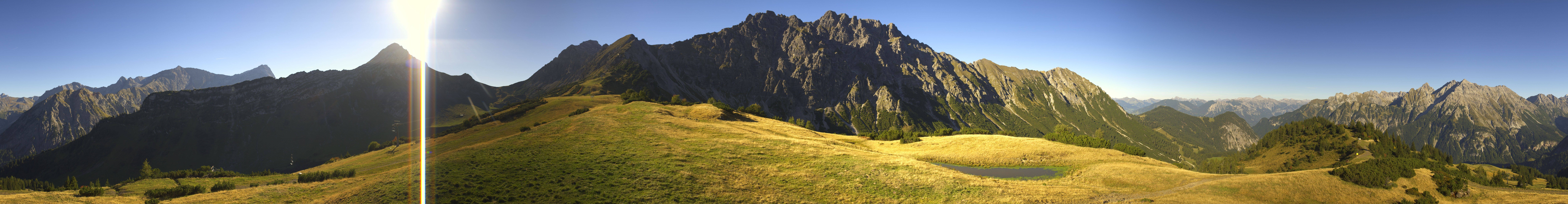 Archived image Webcam Glattjoch Vorarlberg