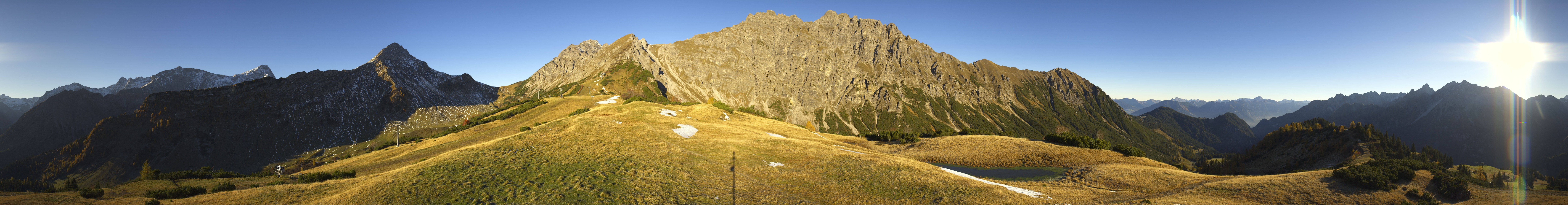 Archived image Webcam Glattjoch Vorarlberg