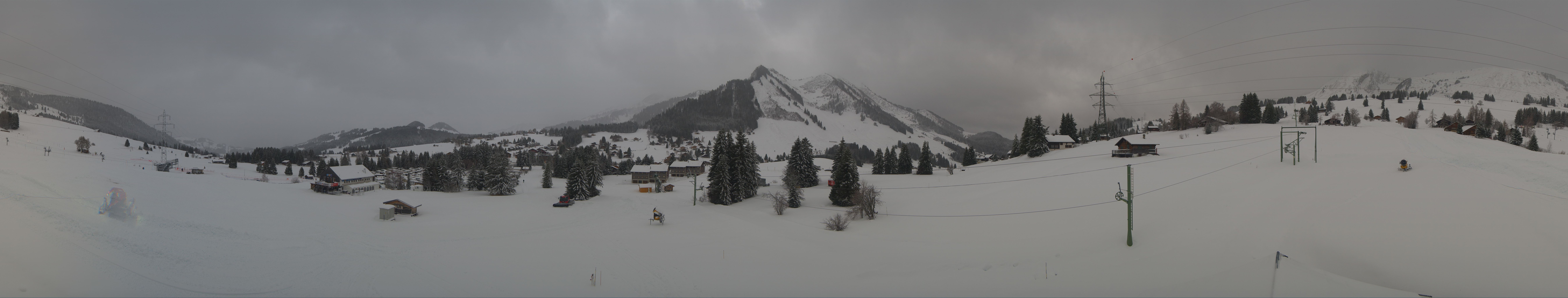 Archiv Foto Webcam Rundblick Les Mosses