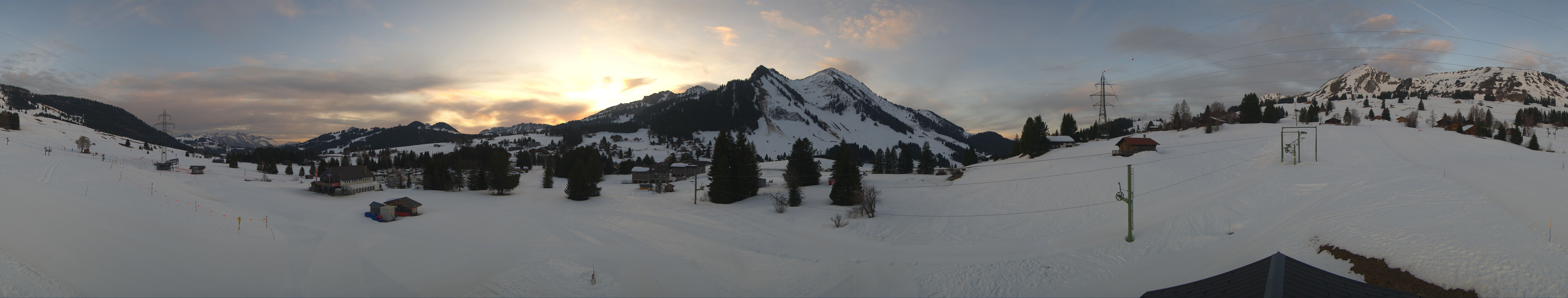 Archiv Foto Webcam Rundblick Les Mosses