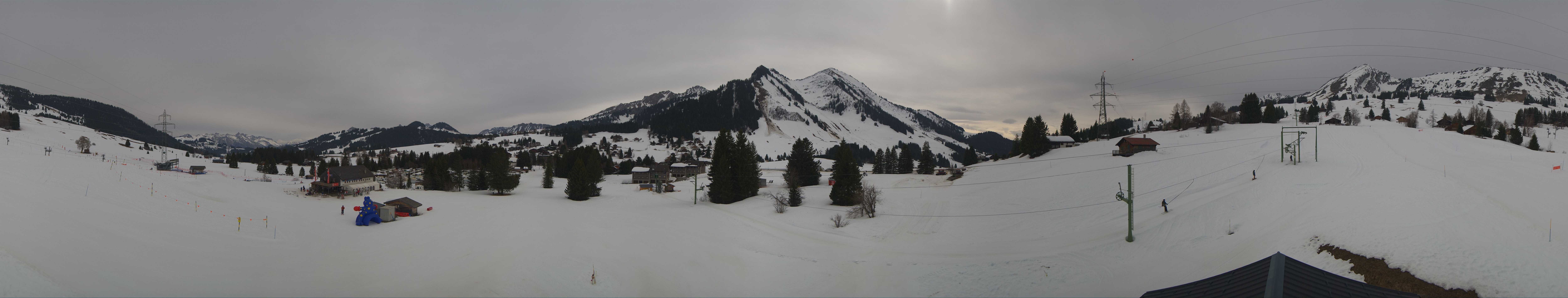 Archiv Foto Webcam Rundblick Les Mosses