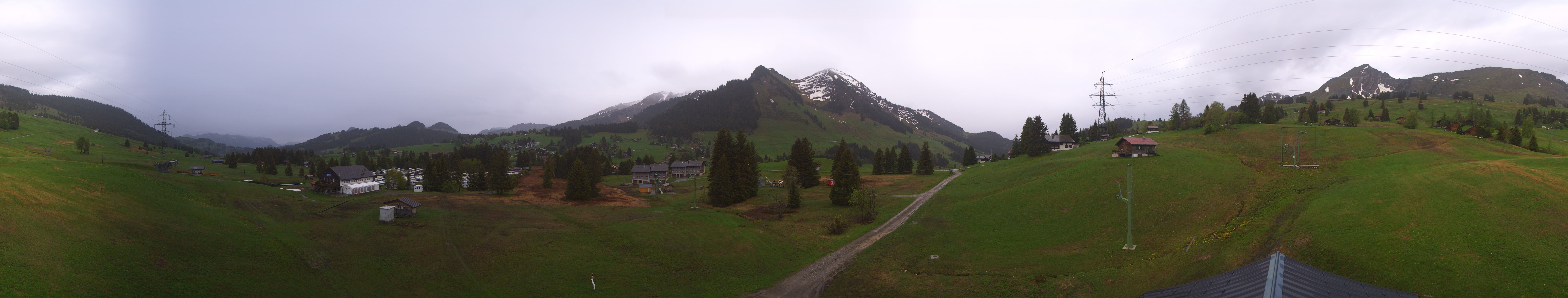 Archiv Foto Webcam Rundblick Les Mosses