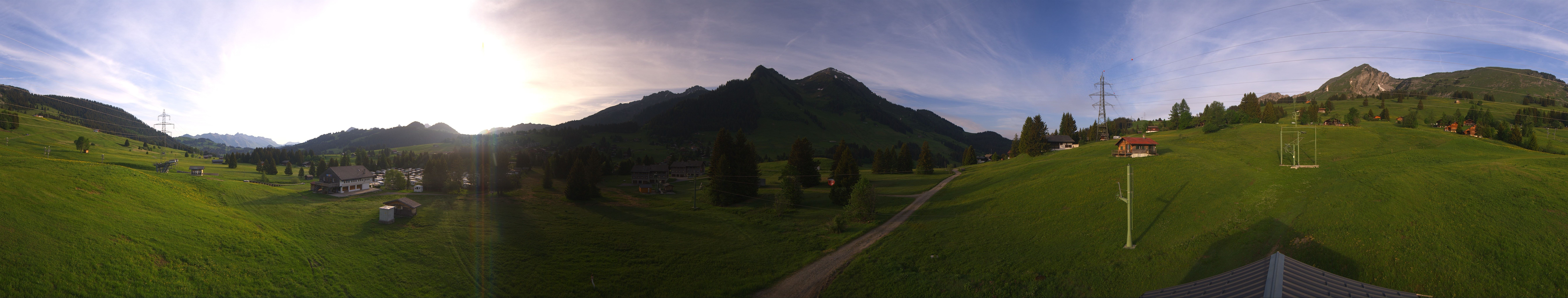 Archiv Foto Webcam Rundblick Les Mosses