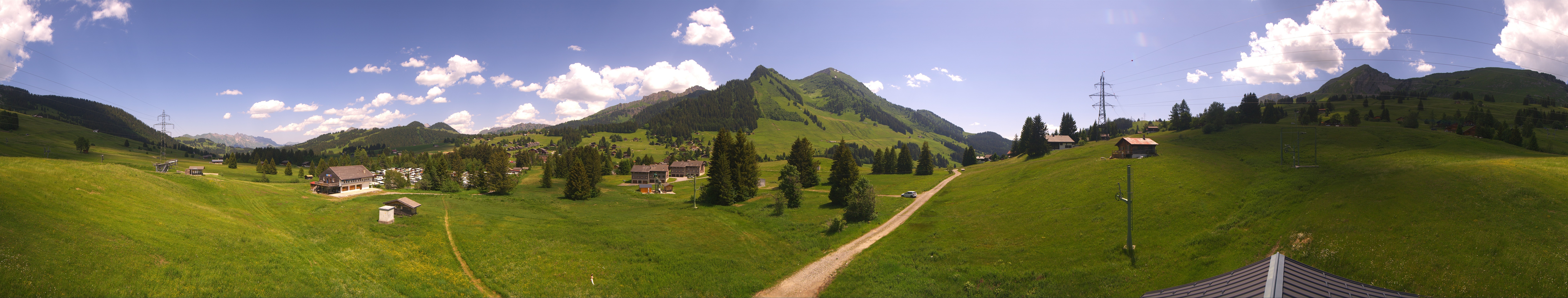 Archiv Foto Webcam Rundblick Les Mosses