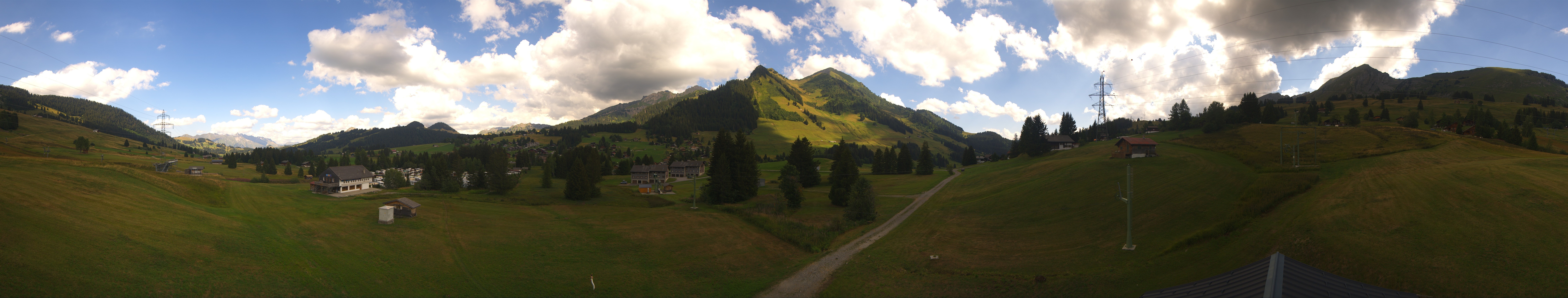 Archiv Foto Webcam Rundblick Les Mosses