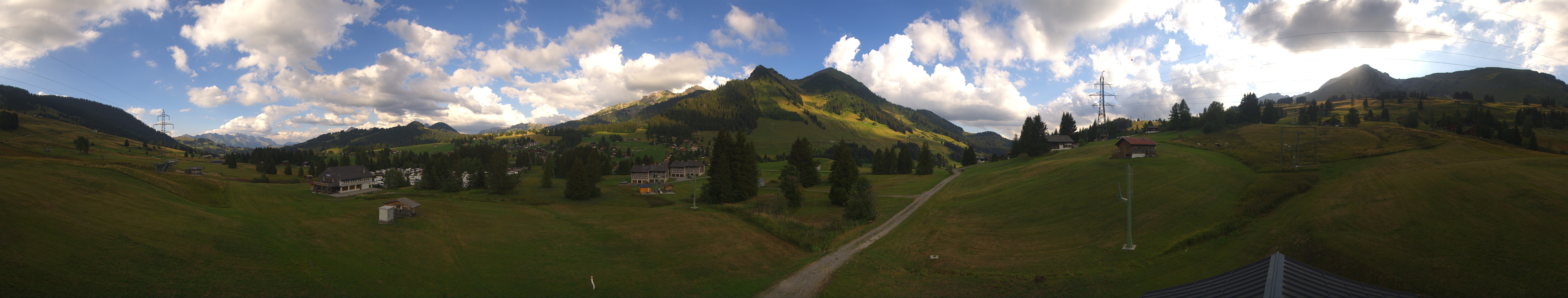Archiv Foto Webcam Rundblick Les Mosses