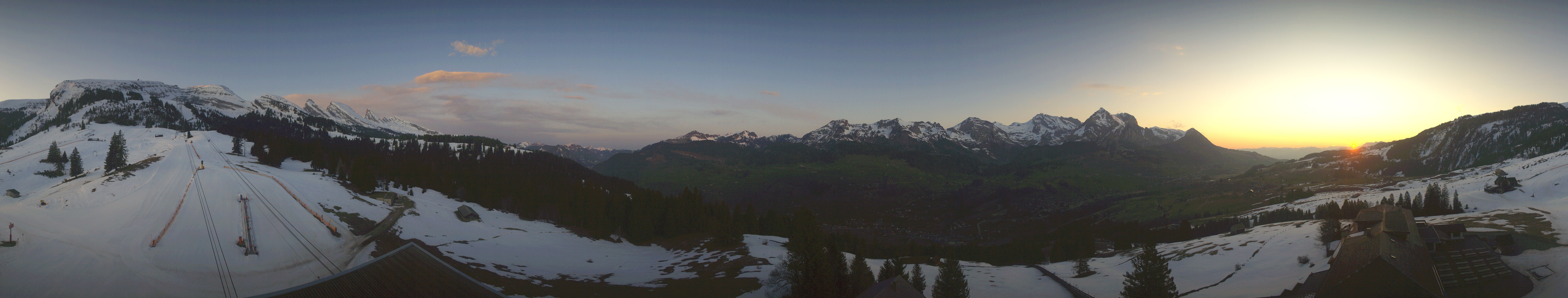 Archiv Foto Webcam Bergrestaurant Iltios