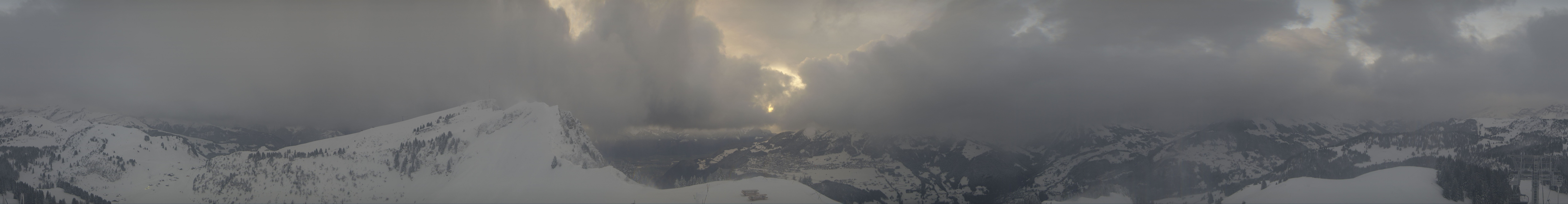 Archiv Foto Webcam Petit Chamossaire Rundblick